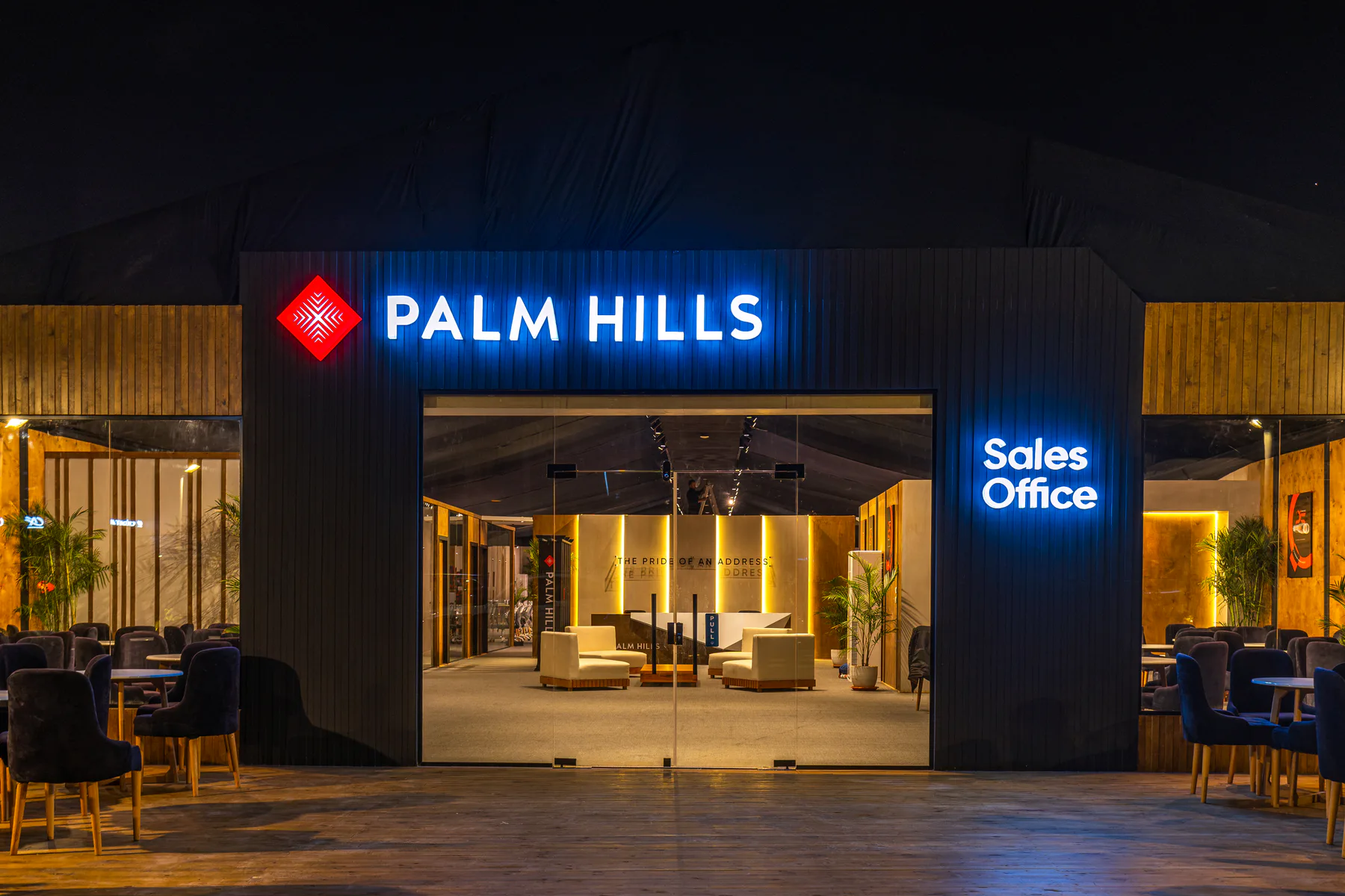 Palm Hills Sales Spaces experience